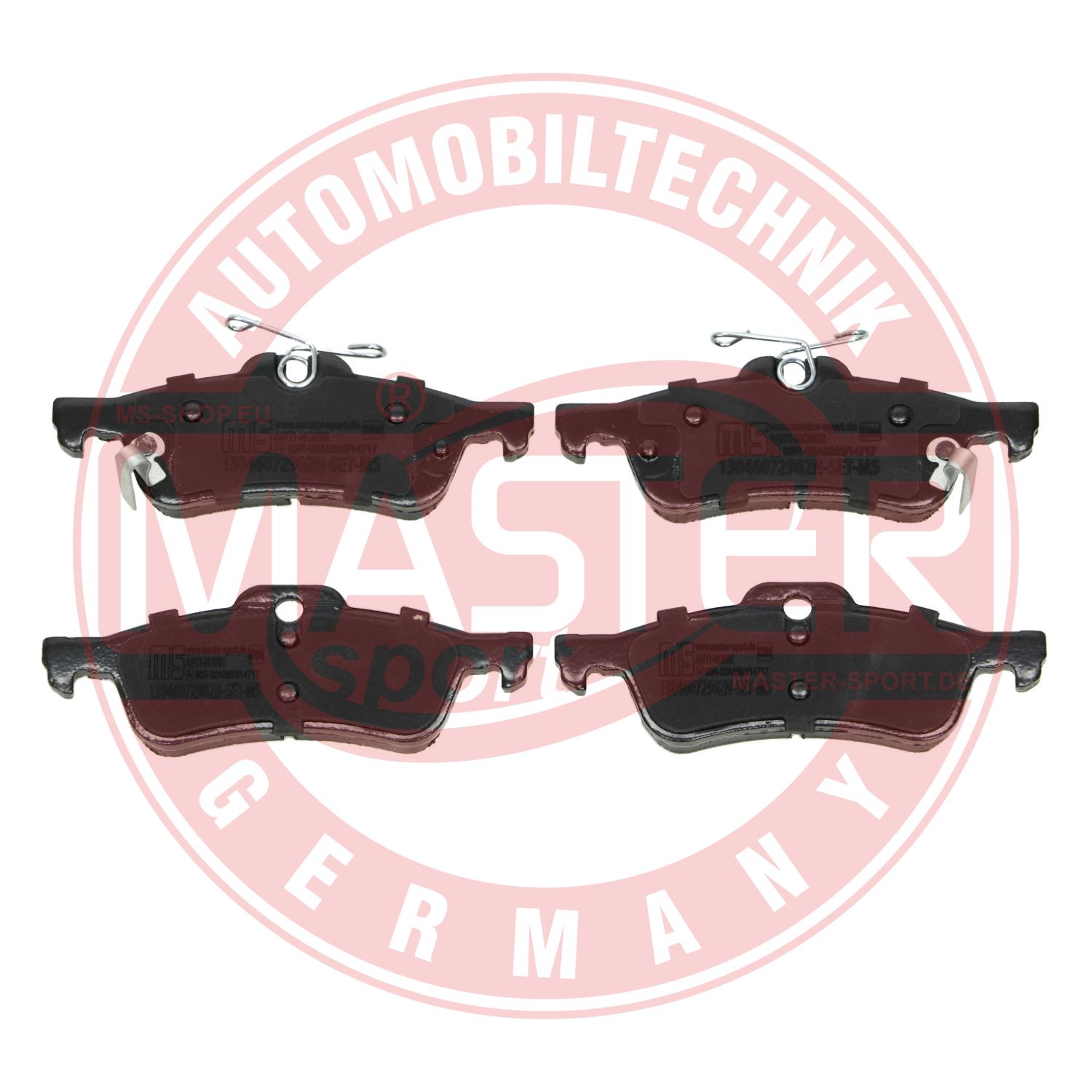 Placute frana MASTERSPORT GERMANY 13046072902N-SET-MS